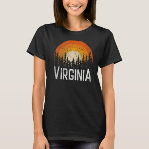 Virginia Retro Style  70s 80s 90s Home T-shirt