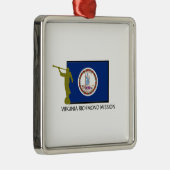 VIRGINIA RICHMOND MISSIE LDS CTR METALEN ORNAMENT (Rechts)