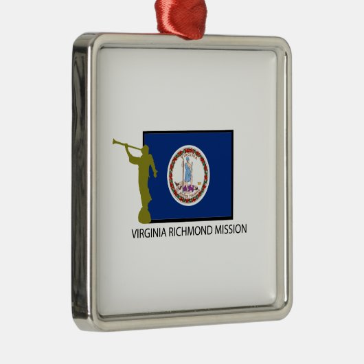 VIRGINIA RICHMOND MISSIE LDS CTR METALEN ORNAMENT (Rechts)