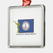 VIRGINIA RICHMOND MISSIE LDS CTR METALEN ORNAMENT (Links)