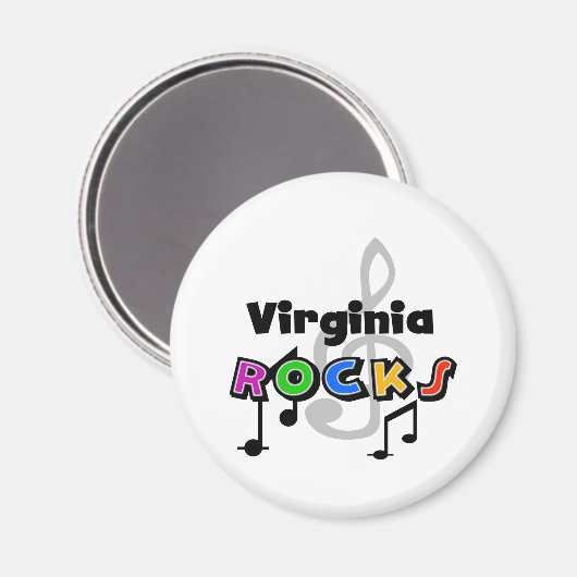 Virginia Rocks Magneet (Voorkant / Achterkant)