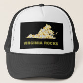 VIRGINIA ROCKS TRUCKER PET (Voorkant)