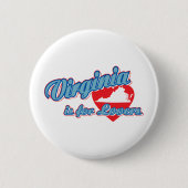 Virginia Ronde Button 5,7 Cm (Voorkant)
