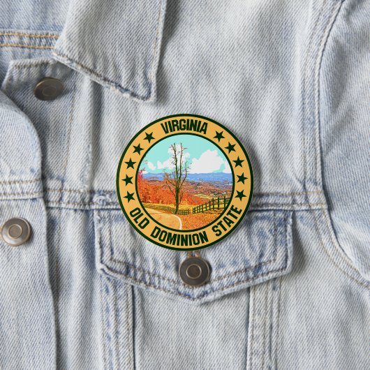 Virginia Ronde Button 7,6 Cm (In situ)