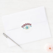 Virginia Ronde Sticker (Envelop)