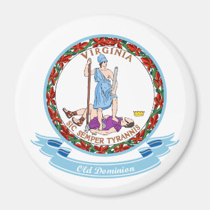 Virginia Seal Magneet