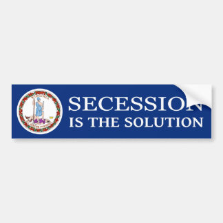 Virginia Secession Bumpersticker