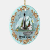 Virginia Shells Lighthouse Ornament (Rechts)