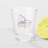 Virginia Shot Glass Glas (Achterkant)