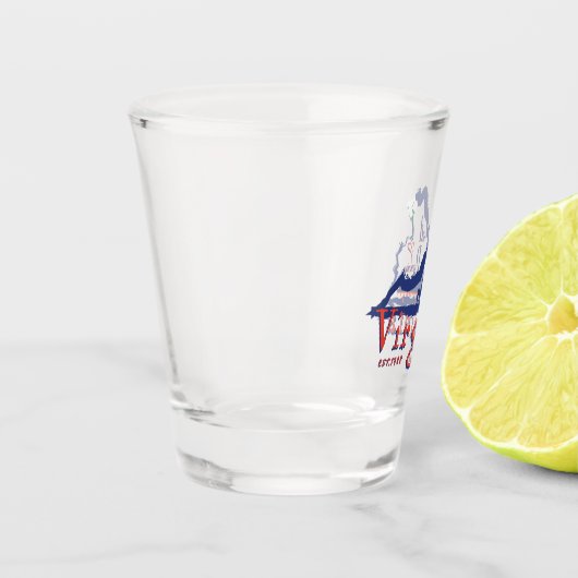Virginia Shot Glass Shot Glas (Links)