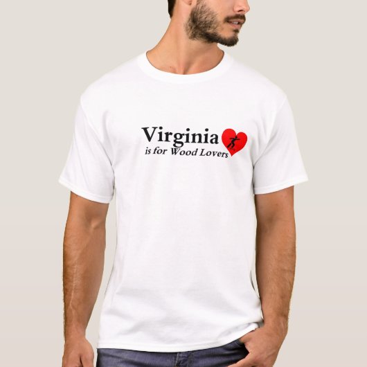 Virginia skateboard t-shirt (Voorkant)