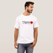 Virginia skateboard t-shirt (Voorkant volledig)