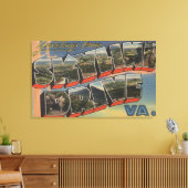 Virginia - Sky-Line Drive (Nationaal Park) Canvas Afdruk (Insitu (Woonkamer))