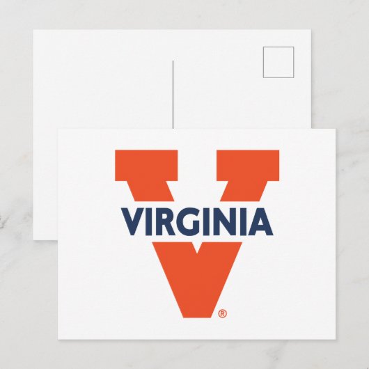 Virginia Split V Briefkaart (Voorkant / Achterkant)
