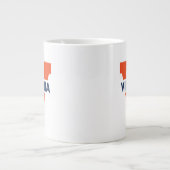 Virginia Split V Grote Koffiekop (Voorkant)