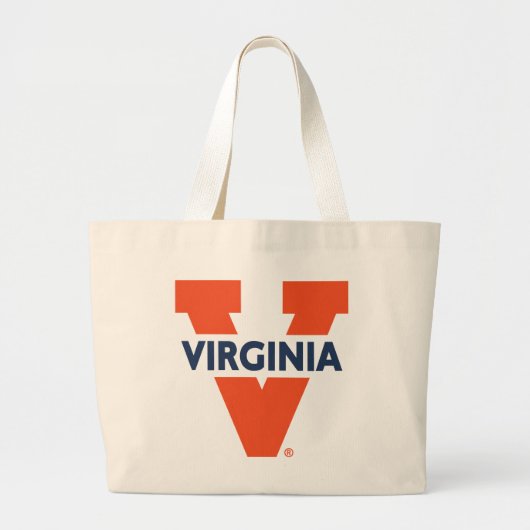 Virginia Split V Grote Tote Bag (Voorkant)
