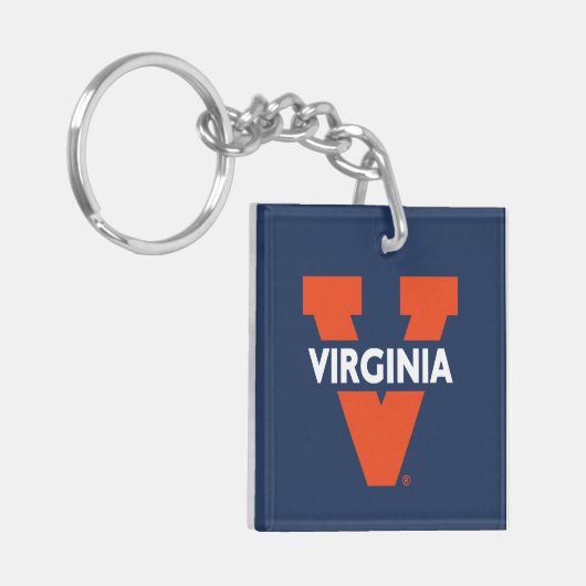 Virginia Split V Sleutelhanger (Voorkant Links)