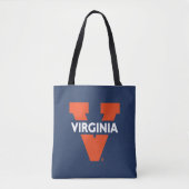 Virginia Split V Tote Bag (Voorkant)