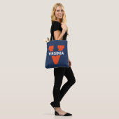 Virginia Split V Tote Bag (Op model)