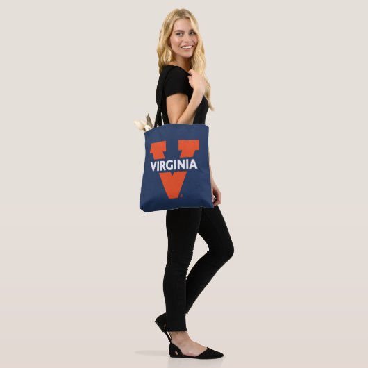 Virginia Split V Tote Bag (Op model)