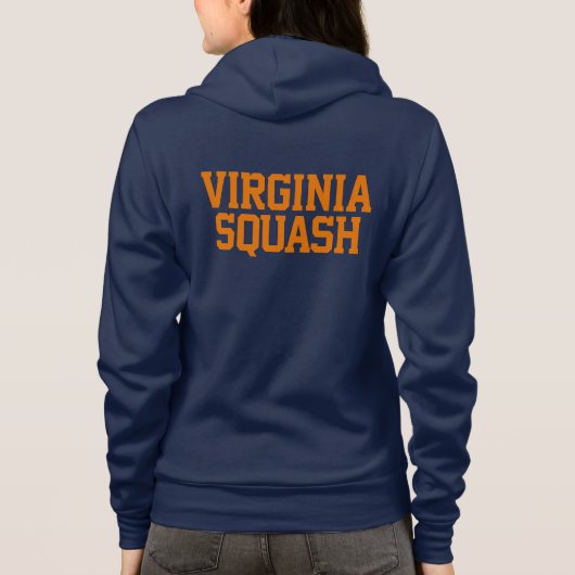 Virginia Squash vrouwen hoodie (Achterkant)