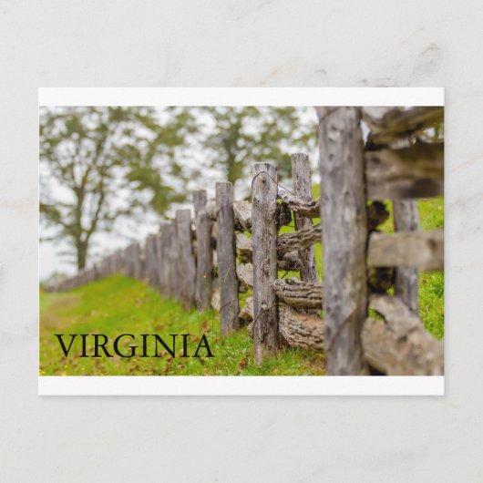Virginia State Briefkaart (Voorkant)