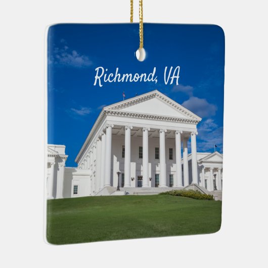 Virginia State Capitol Building Keramisch Ornament (Rechts)