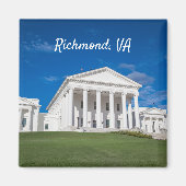 Virginia State Capitol Building Magneet (Voorkant)