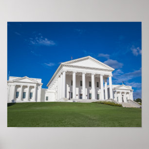 Virginia State Capitol Building Poster