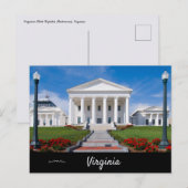 Virginia State Capitol Richmond Virginia Briefkaart (Voorkant / Achterkant)