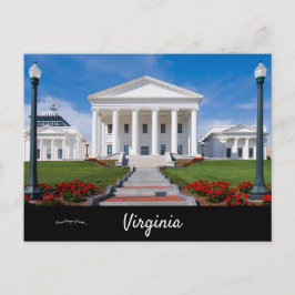Virginia State Capitol Richmond Virginia Briefkaart