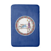 Virginia State Flag Badmat (Voorkant Verticaal)
