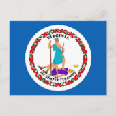 Virginia State Flag Briefkaart (Voorkant)