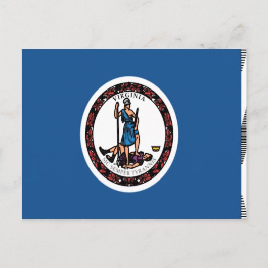 Virginia State Flag Briefkaart (Voorkant)