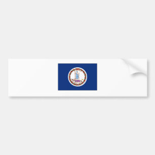 Virginia State Flag Bumpersticker