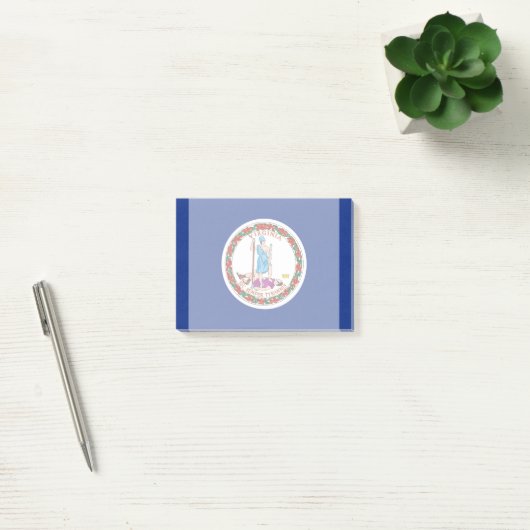 Virginia State Flag Design Decor Post-it® Notes (Kantoor)