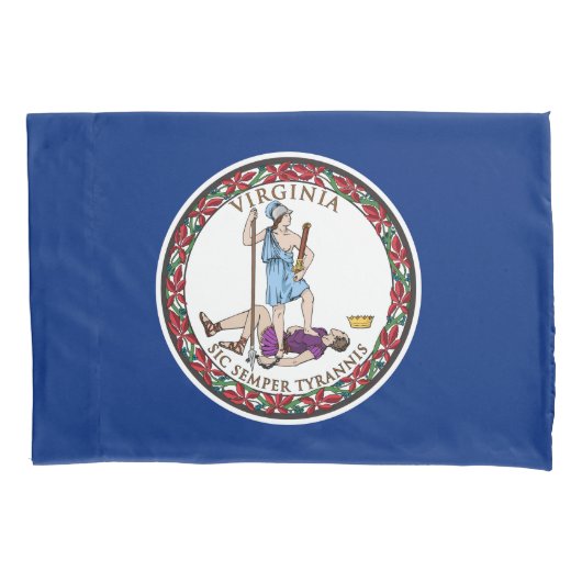Virginia State Flag Kussensloop (Voorkant)
