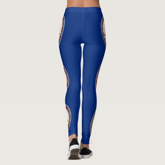 Virginia State Flag Leggings (Achterkant)