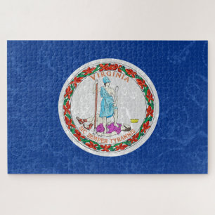 Virginia State Flag Legpuzzel