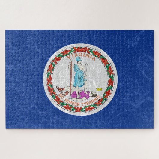 Virginia State Flag Legpuzzel (Horizontaal)