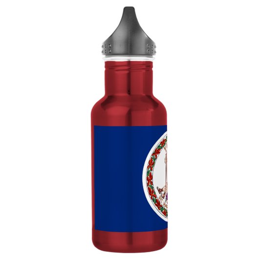 Virginia State Flag Liberty Bottle Waterfles (Links)