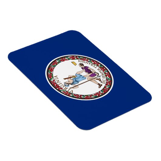 Virginia State Flag Magneet (Rechterzijde)