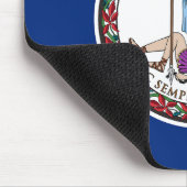 Virginia State Flag Muismat (Hoek)