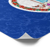 Virginia State Flag Poster (Hoek)