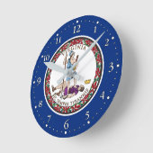 Virginia State Flag Ronde Klok (Hoek)