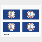 Virginia State Flag Sticker (Vel)