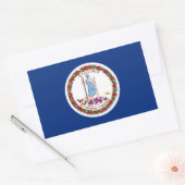Virginia State Flag Sticker (Envelop)