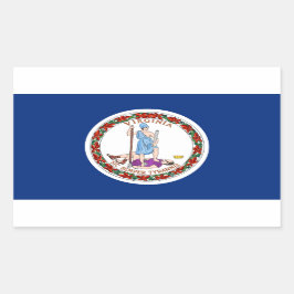 Virginia State Flag Sticker