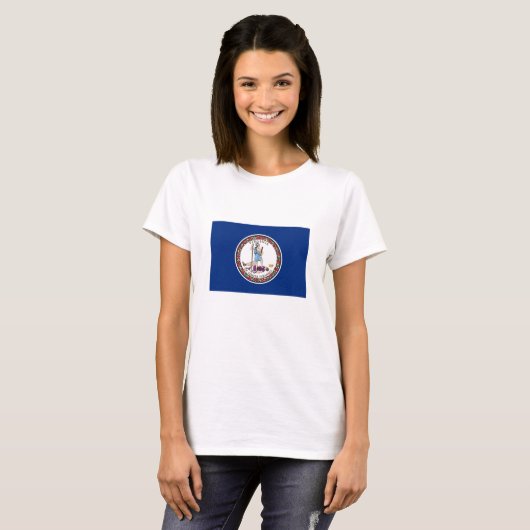 Virginia State Flag T-shirt (Voorkant volledig)