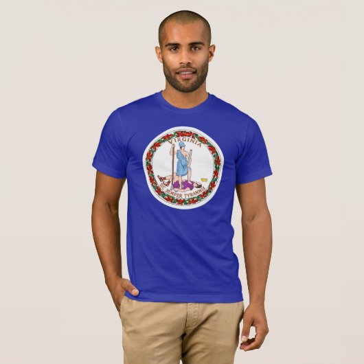 Virginia State Flag T-shirt (Voorkant volledig)